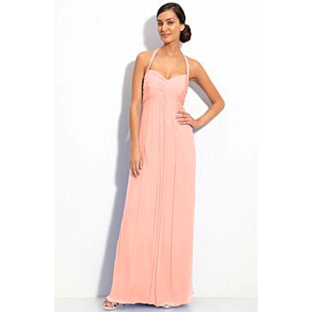 Amsale Full Length Silk Formal Gown